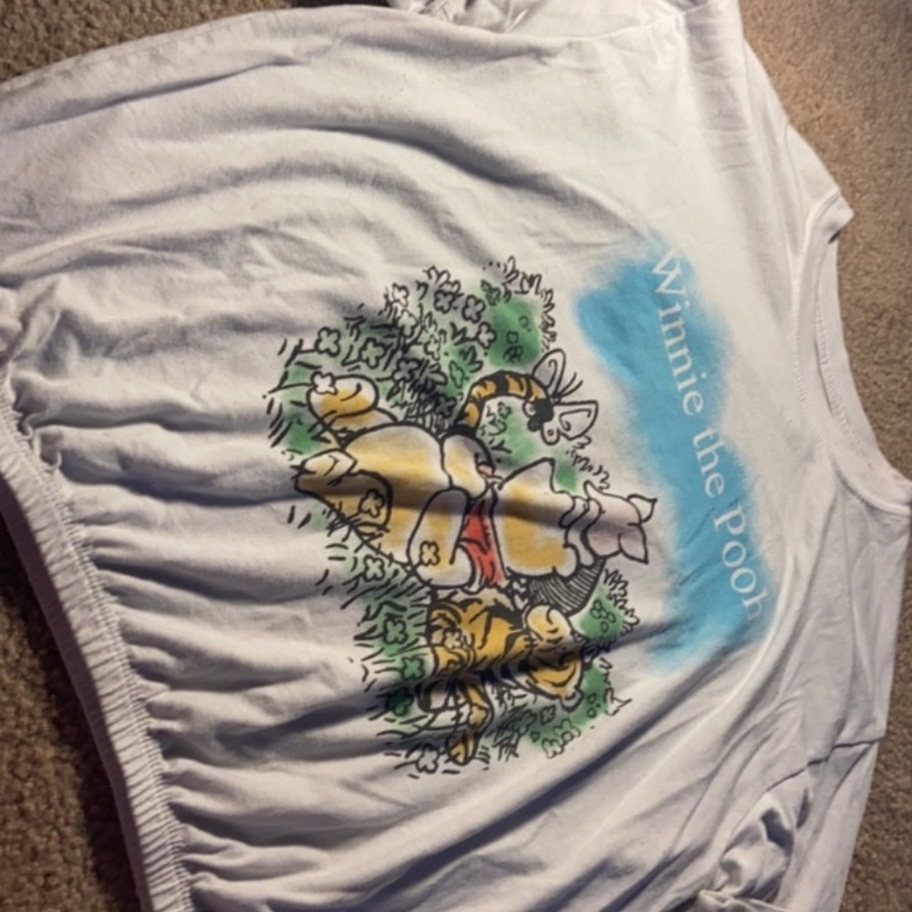 Whinnie The Pooh Crop Top